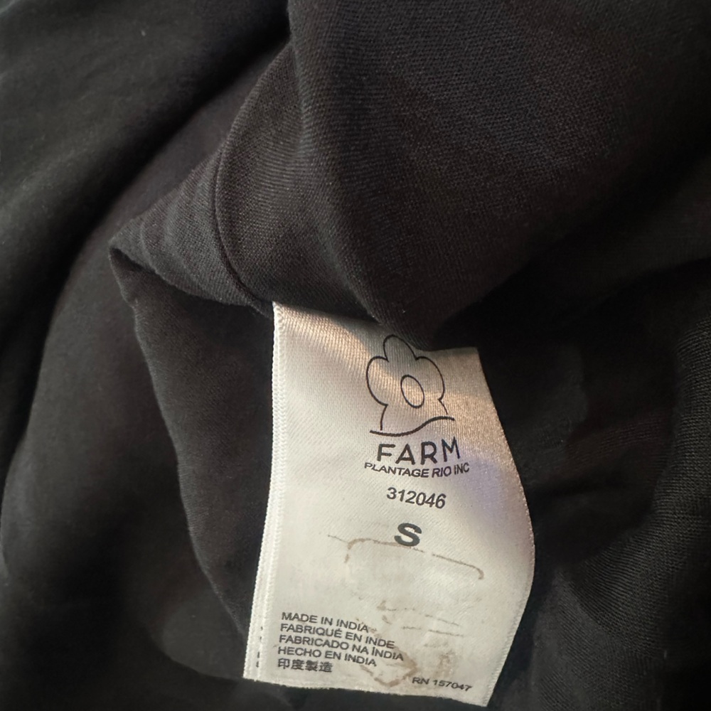 FARM RIO Black Cut Out Maxi Dress with Sun Buckle Small - Picture 11 of 16